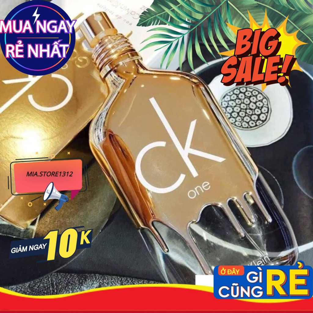 🌠 Mẫu Thử Nước hoa Ck One Gold Unisex EDT / Chuẩn Authentic 🌠𝙼𝚒𝚊 𝚂𝚝𝚘𝚛𝚎