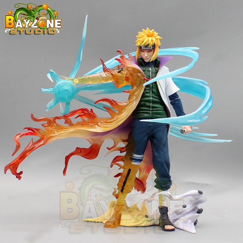 Mô hình đệ tứ minato siêu nét - Mô hình naruto  tặng hộp quà may mắn