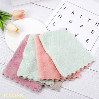 Set 10 cái khăn lau chén nhỏ gọn size 20 x 12,5 cm lau tay, lau nhà bếp đa năng