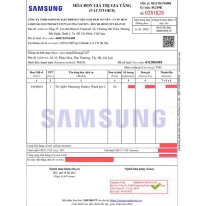 Tai Nghe Không Dây, Tai Nghe Bluetooth Galaxy Buds 2 Pro Thế Hệ Mới Bluetooth 5.3 Chống Nước IP67, Bảo Hành 12 Tháng