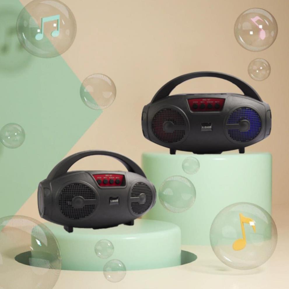 Loa Hát Karaoke Bluetooth SKD107 Tặng Kèm Míc Hát Sạc Pin Tiện Dụng, Âm Bass Mạnh Hát Cực Hay, Bảo Hành 12 Tháng