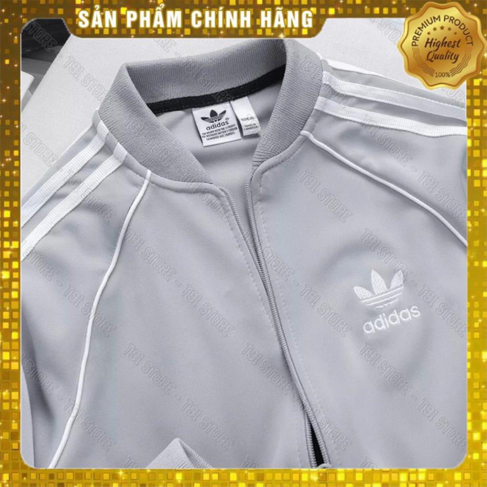 Áo Khoác Adidas Dày Dặn Chống Gió Chất Nỉ Co Giãn Tốt - Áo Bomber 3 Sọc Nam Nữ Thể Thao Giá Rẻ xx