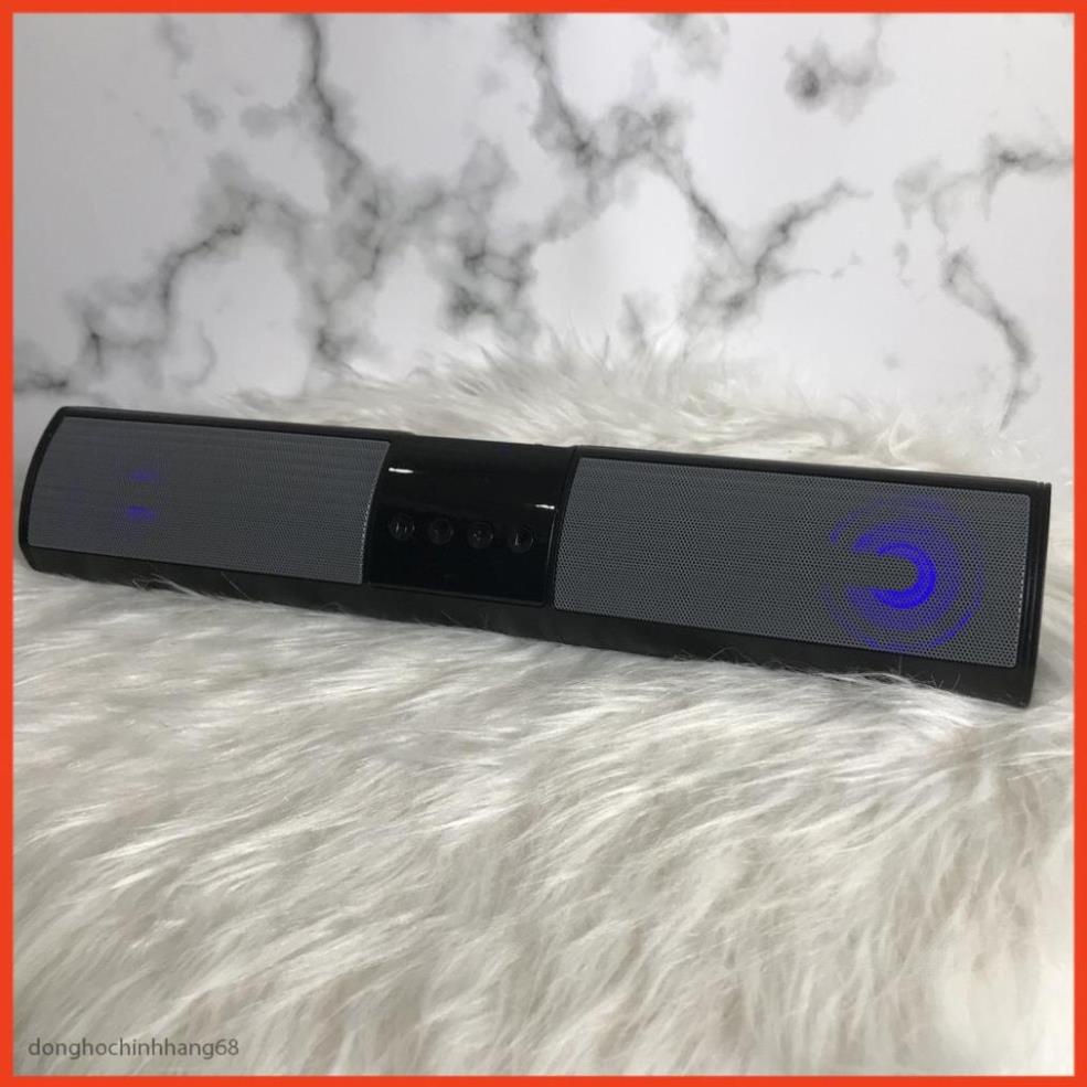 Loa Bluetooth Wireless Speaker A2 Dáng Dài, Loa Không Dây Có Đèn Led Âm Thanh Hay Bass Khỏe Có Đài FM, Bảo Hành 12 Tháng