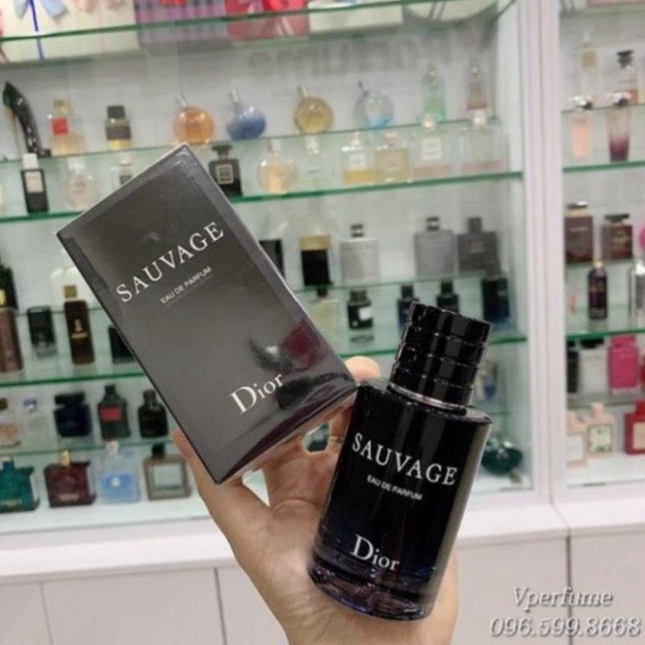 Nước Hoa Nam Sauvage Dior EDP 100ml lịch lãm đàn ông , Nước Hoa Dior Sauvage nam tính SG VIP