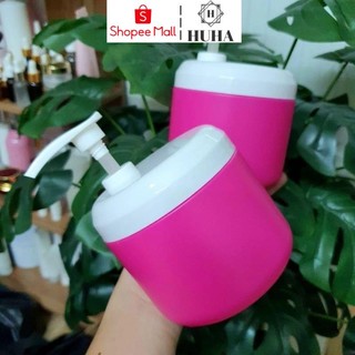 Hủ Hộp Đựng Kem Body 500g Bầu Có Vòi/ Không Vòi Chiết Mĩ Phẩm, Đựng Bột HUHA Tận Gốc Vỏ