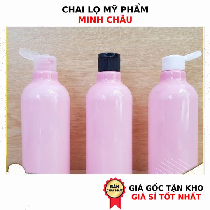 Chai Nhựa Nắp Bật HUHA Tận Xưởng Vỏ  Chiết Gel Rửa Tay, Dầu Gội, Sữa Tắm, Mỹ Phẩm .