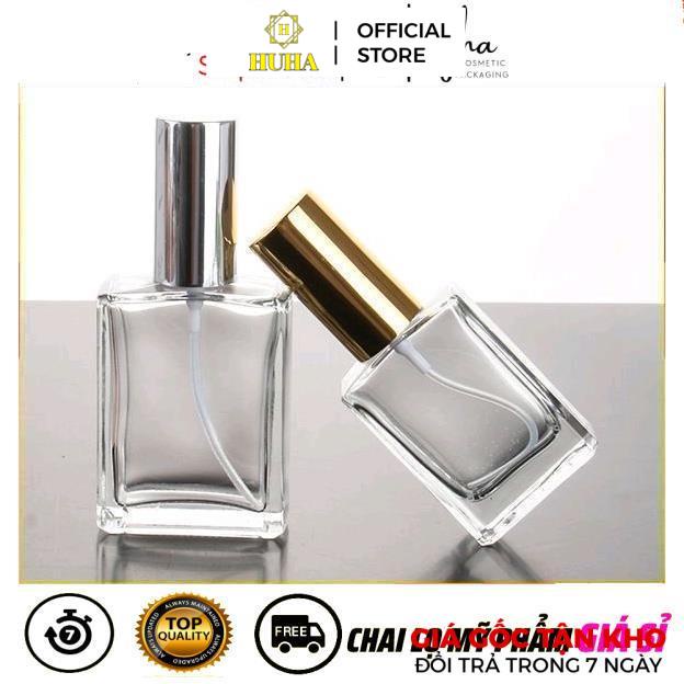 Chai Lọ Chiết Nước Hoa HUHA Tận Xưởng Vỏ thủy tinh 3ml 5ml 10ml 20ml 30ml đựng dầu thơm