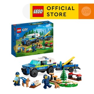 [Mã LEGOSPT10 giảm 10% đơn 999K] LEGO City 60369 Xe Huấn Luyện Cảnh Khuyển (197 Chi Tiết)