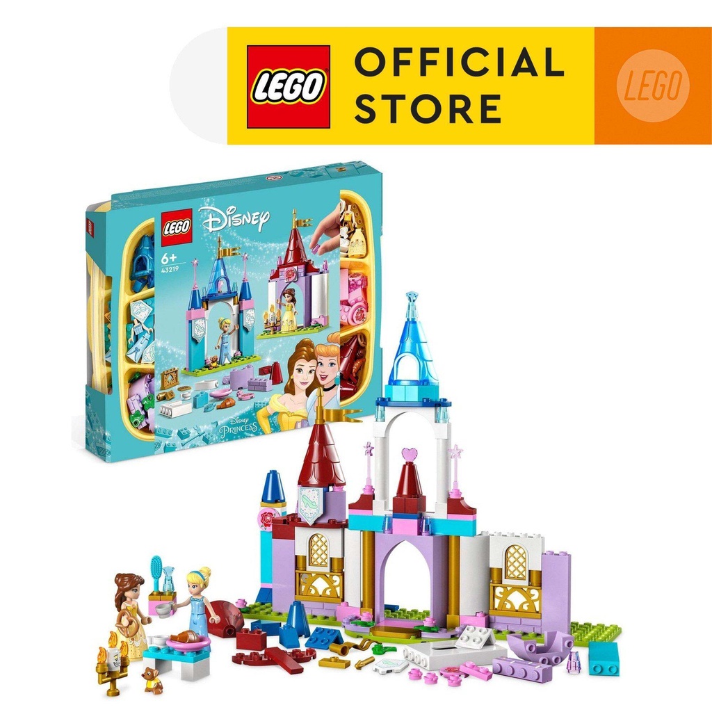 [Mã LIFEMC06CBAU giảm 50k đơn 350k] LEGO Disney Princess 43219 Lâu Đài Công Chúa Bella (140 chi tiết)