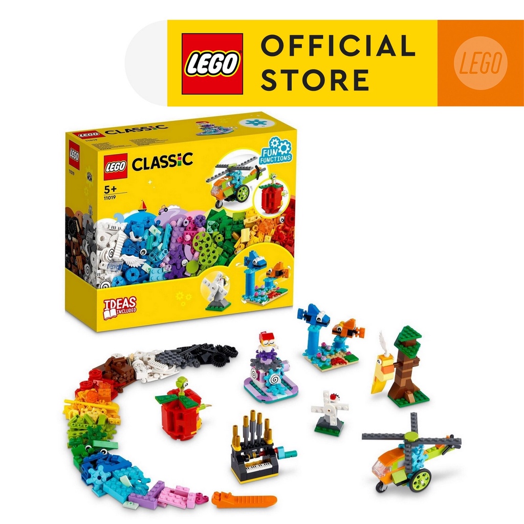 [Mã LEGOSPT10 giảm 10% đơn 999K] LEGO Classic 11019 Gạch Classic sáng tạo đặc biệt 500 chi tiết (500 chi tiết)