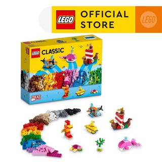 [Mã LIFEMC06CBAU giảm 50k đơn 350k] LEGO Classic 11018 Hộp gạch Classic chủ đề đại dương sáng tạo (333 chi tiết)