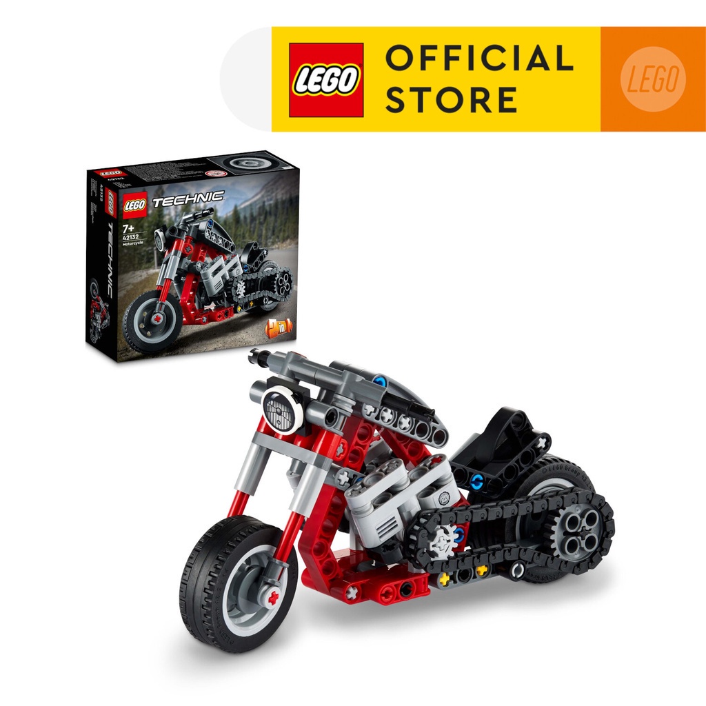 [Mã LEGOSPT10 giảm 10% đơn 999K] LEGO Technic 42132 Xe Mô Tô Độ (163 chi tiết)