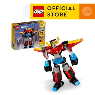 [Mã LEGOSPT10 giảm 10% đơn 999K] LEGO Creator 3in1 31124 Siêu Rô Bốt (159 chi tiết)