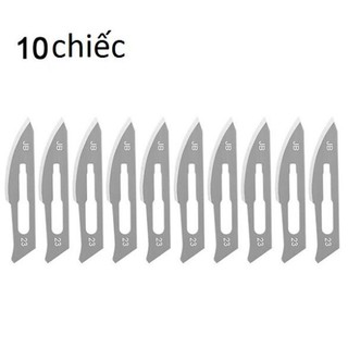 Lưỡi dao mổ số 23 túi 10 cái