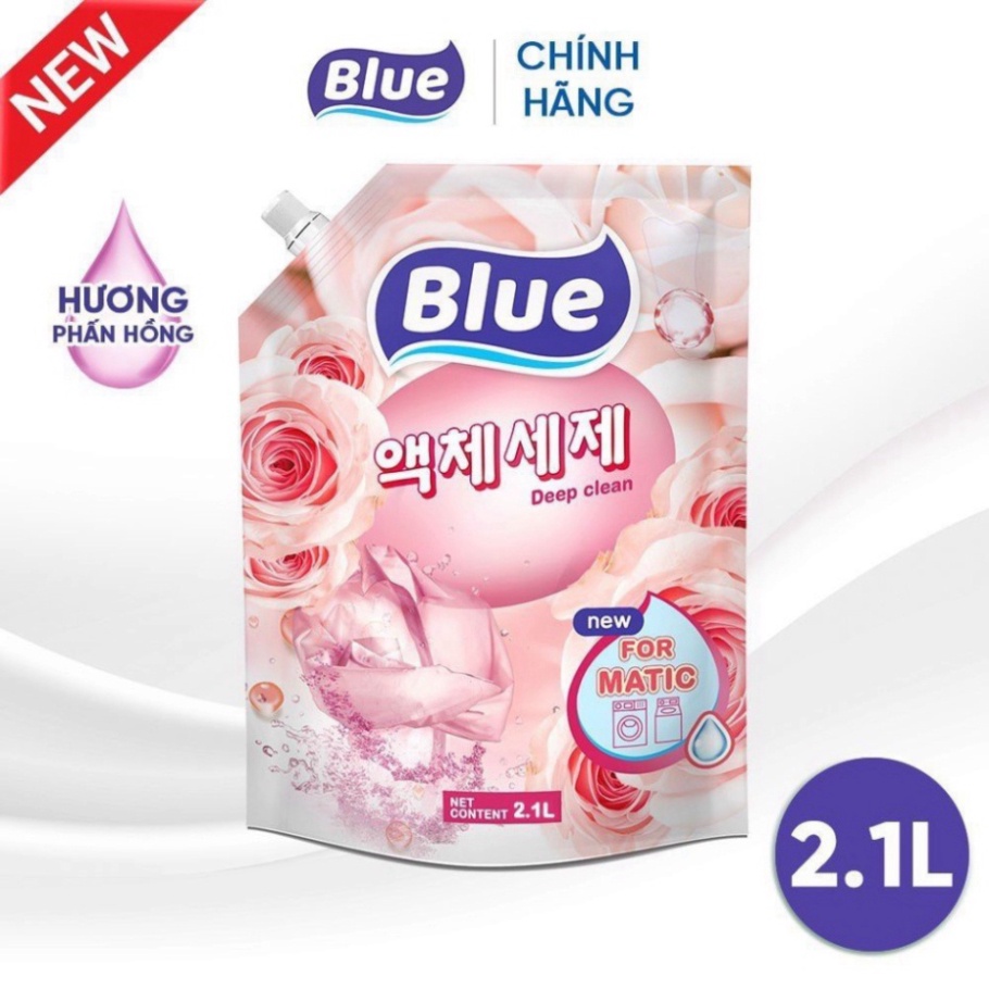 Nước Giặt Hàn Quốc Blue Deep Clean 2100ml  Chính Hãng 1