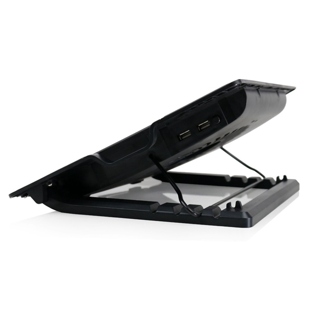 Đế Tản Nhiệt Laptop N99  cho laptop từ 13.3 đến 17 inch 2 Fan , Đế Nâng 45 Độ