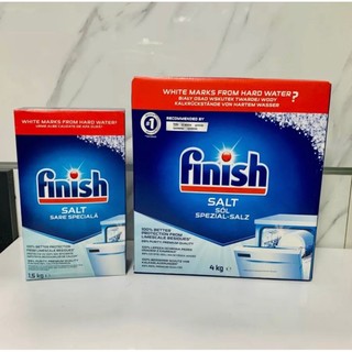 Muối rửa chén bát Finish 4kg/ Muối làm mềm nước Finish loại 4kg - Finish EU