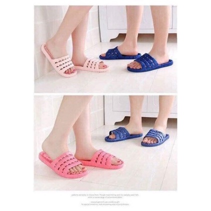 Dép đi trong nhà tắm văn phòng xốp lỗ siêu bền, siêu nhẹ ,