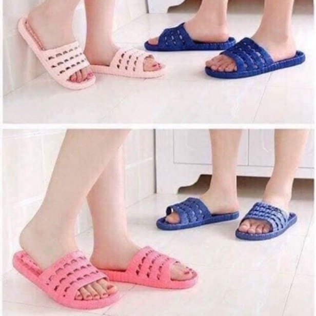 Dép đi trong nhà tắm văn phòng xốp lỗ siêu bền, siêu nhẹ ,