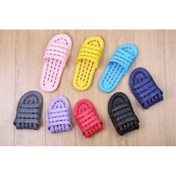 Dép đi trong nhà tắm văn phòng xốp lỗ siêu bền, siêu nhẹ ,