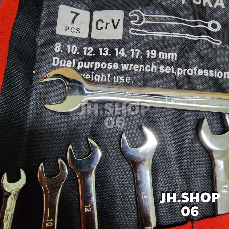 Bộ cờ lê vòng miệng 7 cây nhật FUKA JAPAN TOOL