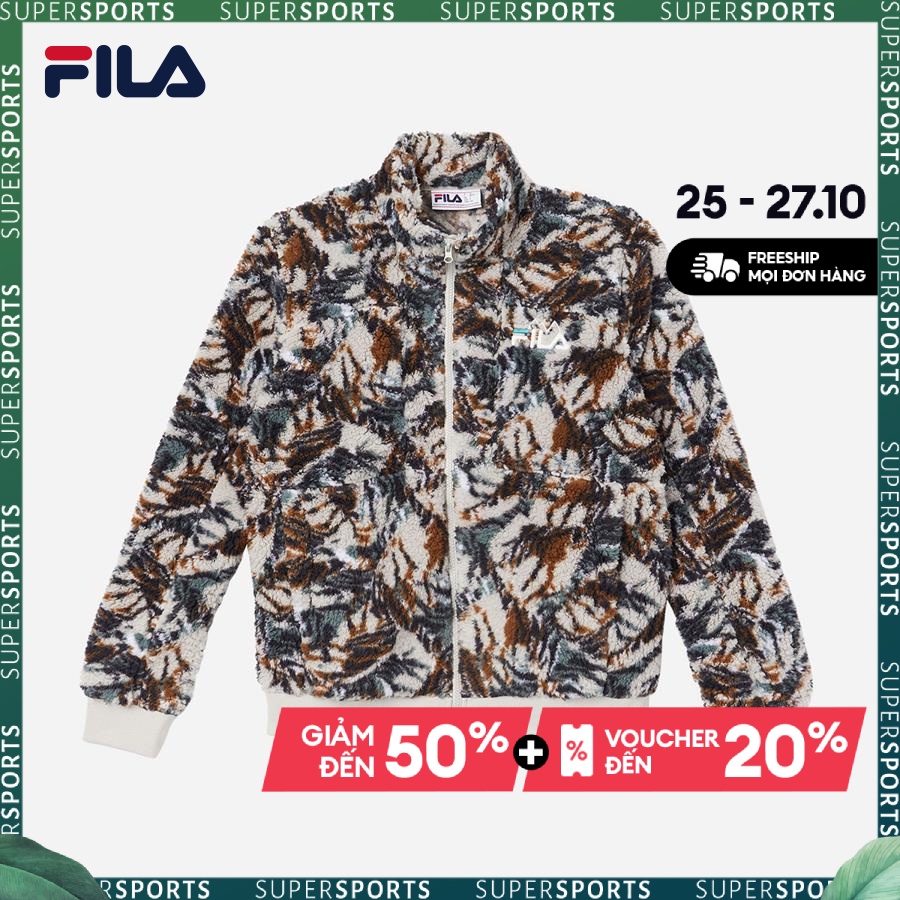 Áo khoác thời trang nữ Fila Drewe Sherpa - LW231138-172