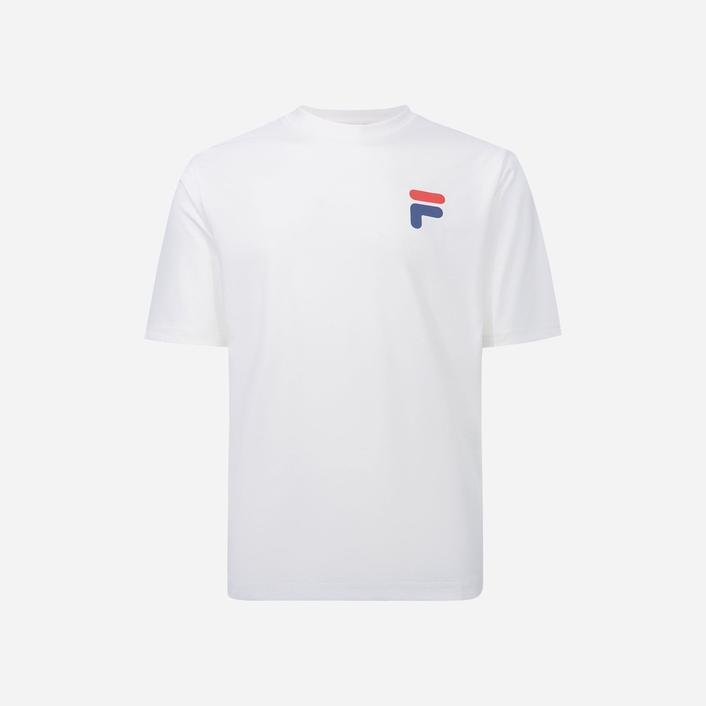 Áo thun tay ngắn thời trang unisex Fila - FW2RSF2119X-WHI