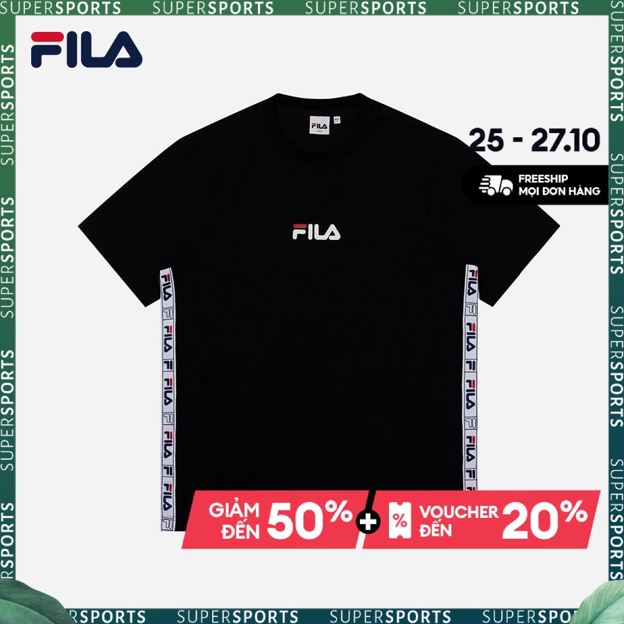 Áo thun tay ngắn thời trang unisex Fila - FW2RSF2116X-BLK