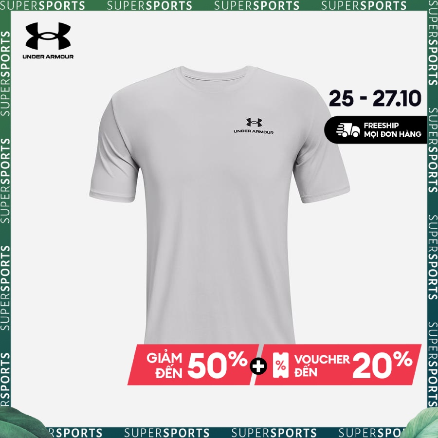 Áo thun thể thao nam Under Armour Rush Energy - 1366138-014