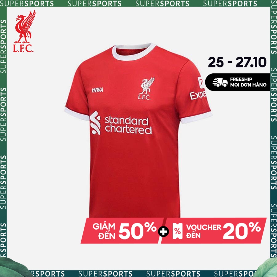 Áo thun thể thao nam Lfc 23 24 Supporter Jersey Home - S23SP01