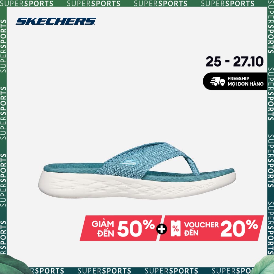 Dép xỏ ngón nữ Skechers On-The-Go 600 - 140703-TEAL