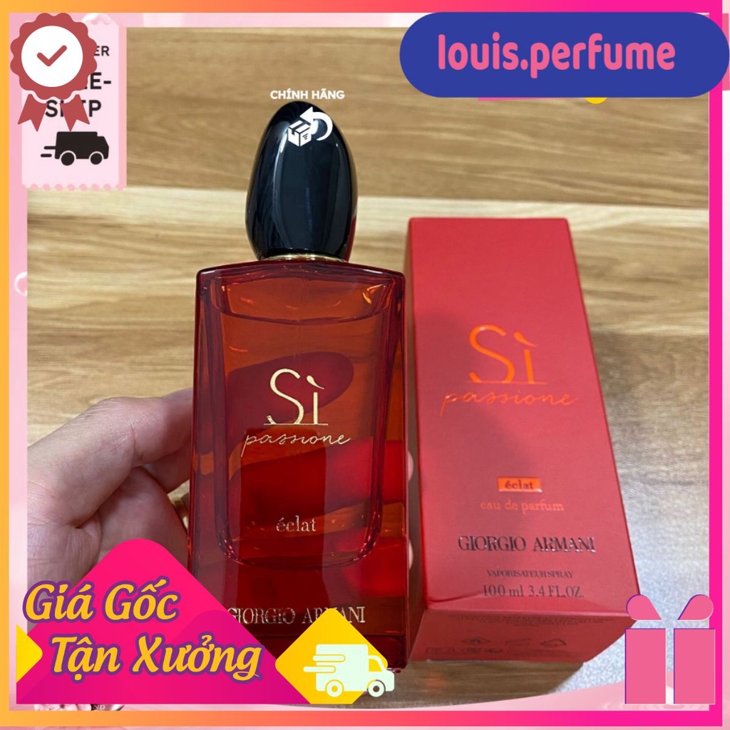🌈louis.perfume🌈Nước hoa Sì Passione "Eclat" NEW 2022 10ml