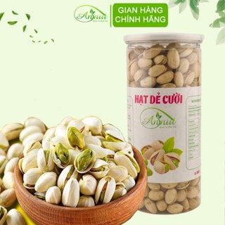 Hạt dẻ cười Pistachio không tẩy trắng, không bị yểu Đồ ăn vặt AnNut Hũ 500g - XTA