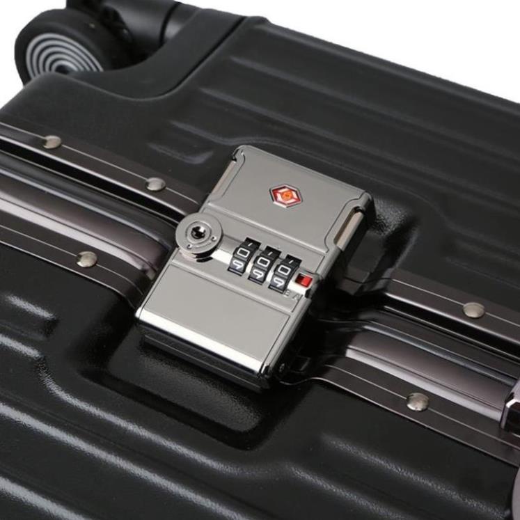 Vali kéo du lịch khung nhôm khóa sập LUXKING586 vân nhám chống xước, chống va đập - Valiking