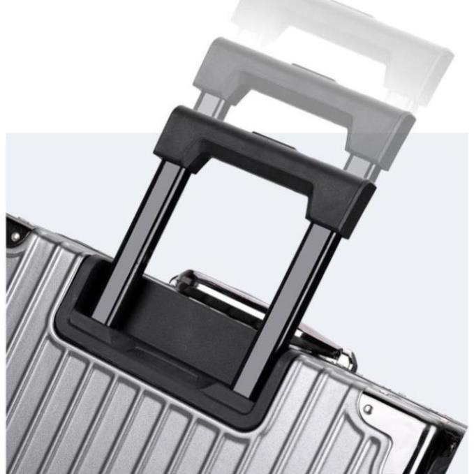 Vali kéo du lịch khung nhôm khóa sập LUXKING586 vân nhám chống xước, chống va đập - Valiking