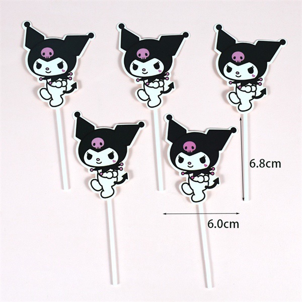Set 10 que cắm Kuromi số 1