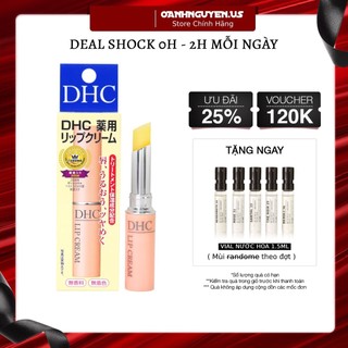 Son Dưỡng - Mặt Nạ Môi Chiết Xuất Ô Liu Tự Nhiên Dưỡng Ẩm Chống Nứt Nẻ Môi 1.5g DHC
