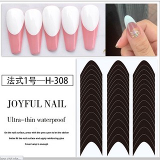 Sticker ombre móng / sticker ombre fen đầu móng/ sticker ombre ngôi sao