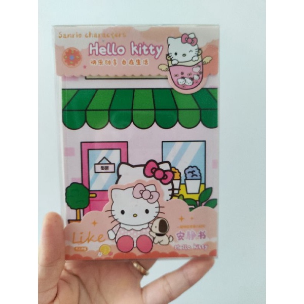 Bộ Đồ Chơi Bóc Dán Sticker Cắt Sẵn Ngôi Nhà Koromi - Sanrio Dễ Thương Dành Cho Bé