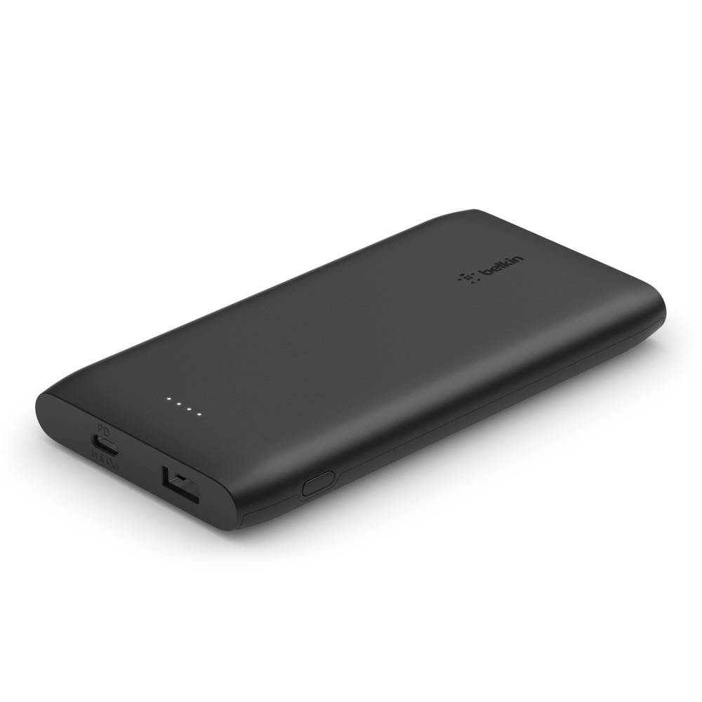 [ELMG70K tối đa 70K] Pin sạc dự phòng Polymer Pocket Power 10,000 mAh, Sạc nhanh 18w PD, cáp đi kèm C-C Belkin BPB001