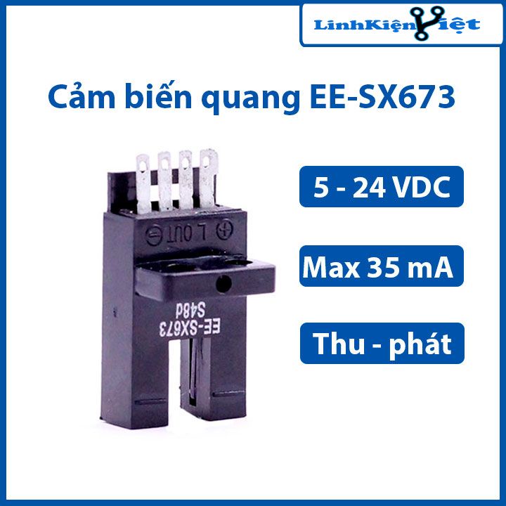 Cảm Biến Quang EE-SX673 nguồn led hồng ngoại 940nm