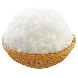 Bông Gòn Bi Nhồi Thú Bông, Móc Hoa Len Handmade 1 túi Zip 25gr nhồi thú đan, thú móc và các loại thú bông