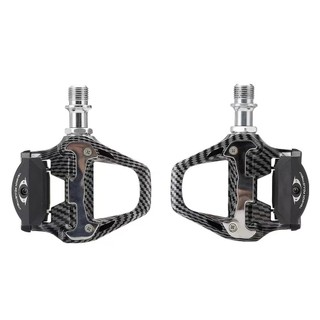 Pedan (bàn đạp) can xe đạp RACEWORK vân carbon (Kèm cá 6 độ) Cho Road, Fixed Gear