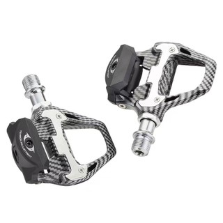 Pedan (bàn đạp) can xe đạp RACEWORK vân carbon (Kèm cá 6 độ) Cho Road, Fixed Gear