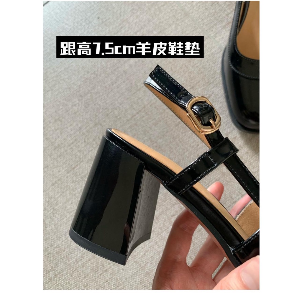 Giày Sandal Cao Gót Hở Ngón Đế Dày Thời Trang retro Cho Nữ