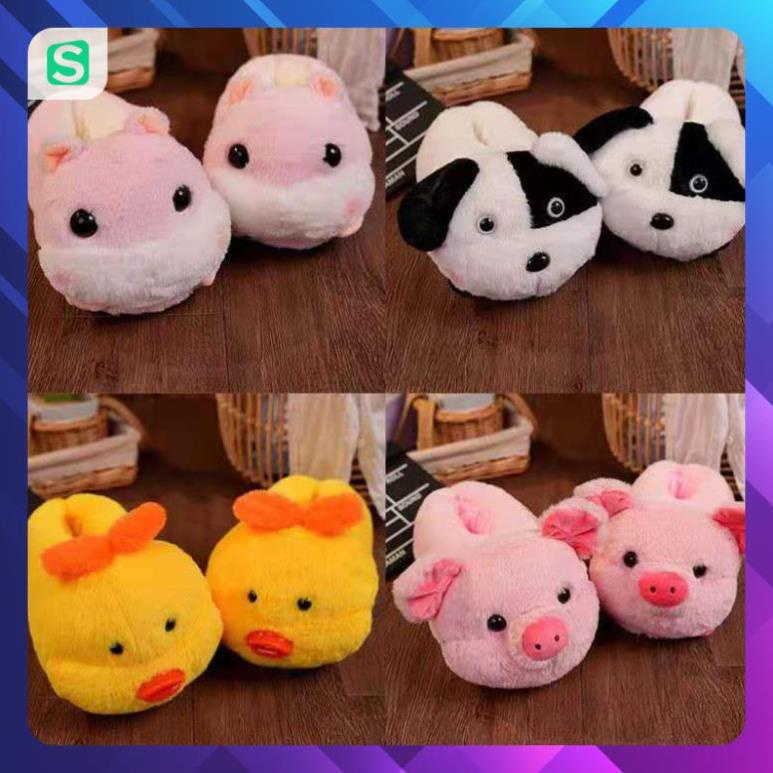 Dép Bông Hình Chú Vịt Đáng Yêu Fullsize Từ 35-42 Hot Hit 2023 Mã 02