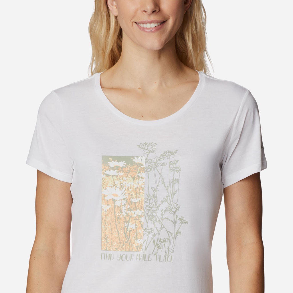 Áo thun ngắn tay thể thao nữ Columbia Daisy Days™ Graphic - 1934594106
