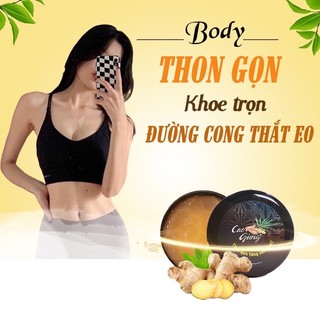Gel tan mỡ bụng và cao gừng