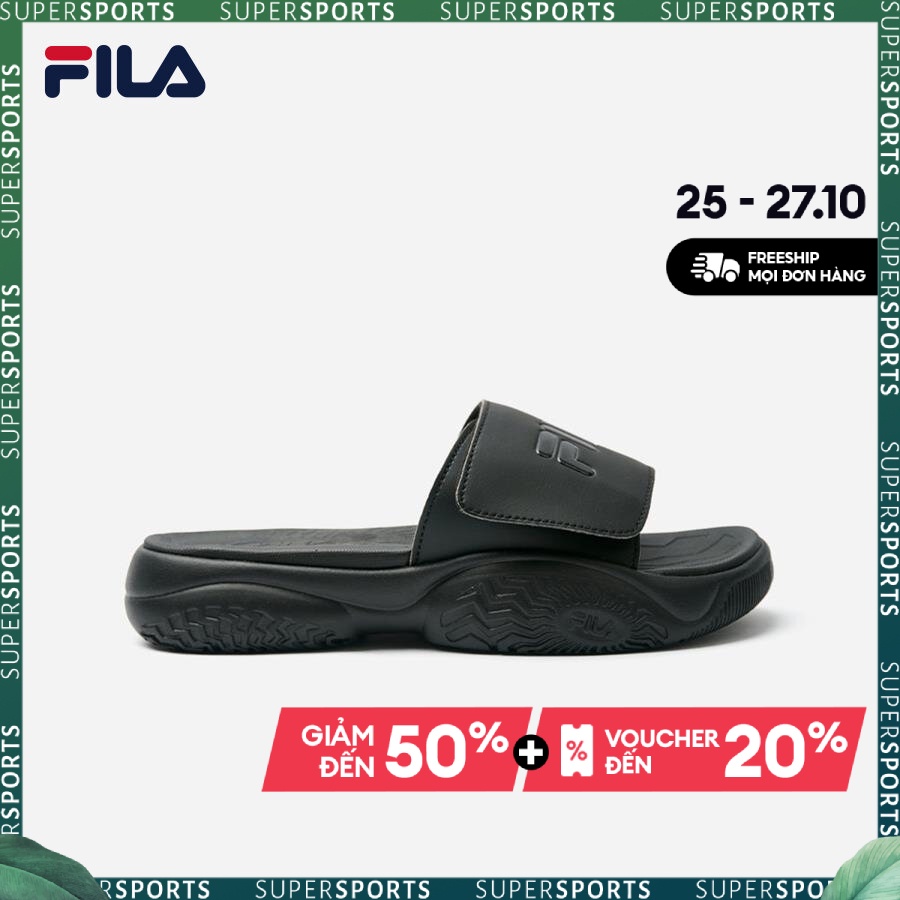 Dép quai ngang unisex Fila Taper V2 - 1SM02570F-001