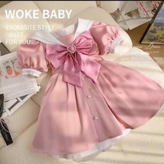 Đầm công chúa cao cấp phong cách thủy thủ mặt trăng mùa hè cho bé gái sailor moon